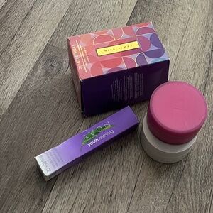 NIB Avon Restoring anti-wrinkle eye roller/Fenty body cream